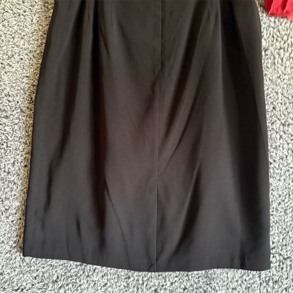 Isabella Women's Plus Size 16 Black Knee Length Pencil Skirt Formal